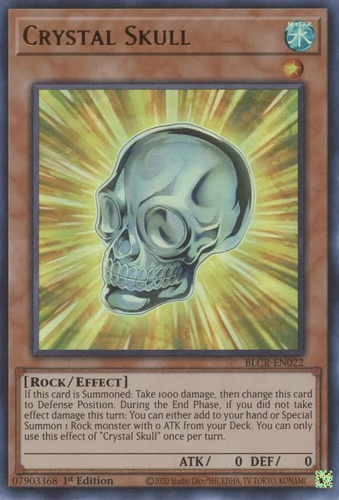 Crystal Skull — Battles of Legend: Crystal Revenge — Yu-Gi-Oh!