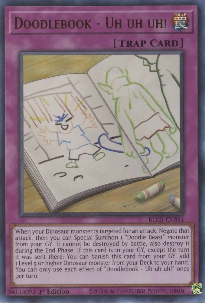 Doodlebook - Uh uh uh! — Battles of Legend: Crystal Revenge — Yu-Gi-Oh!