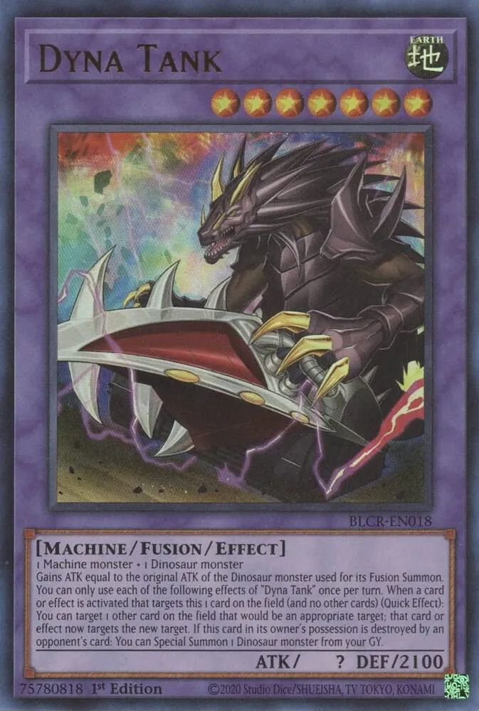 Dyna Tank — Battles of Legend: Crystal Revenge — Yu-Gi-Oh!