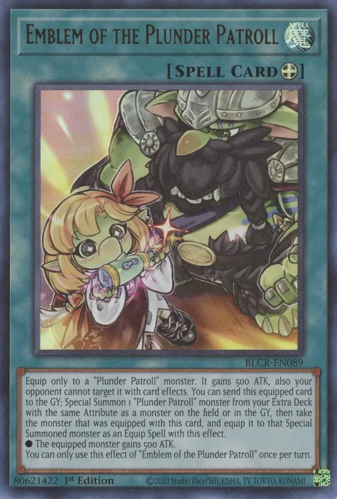 Emblem of the Plunder Patroll — Battles of Legend: Crystal Revenge — Yu-Gi-Oh!