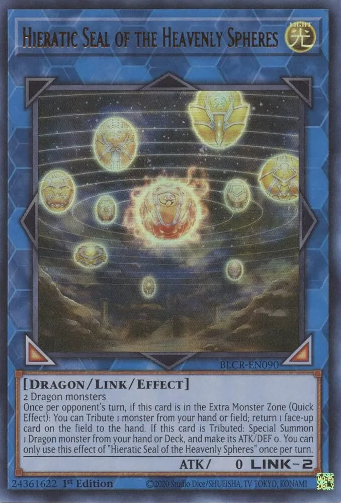 Hieratic Seal of the Heavenly Spheres — Battles of Legend: Crystal Revenge — Yu-Gi-Oh!