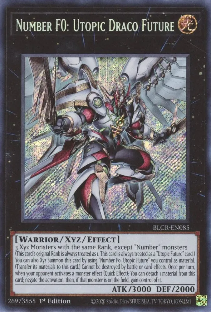 Number F0: Utopic Draco Future — Battles of Legend: Crystal Revenge — Yu-Gi-Oh!