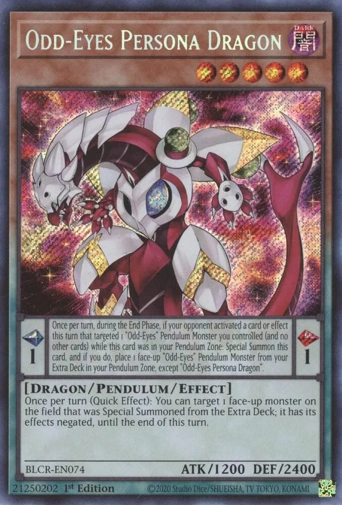 Odd-Eyes Persona Dragon — Battles of Legend: Crystal Revenge — Yu-Gi-Oh!