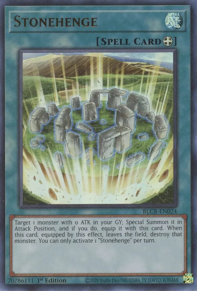 Stonehenge — Battles of Legend: Crystal Revenge — Yu-Gi-Oh!