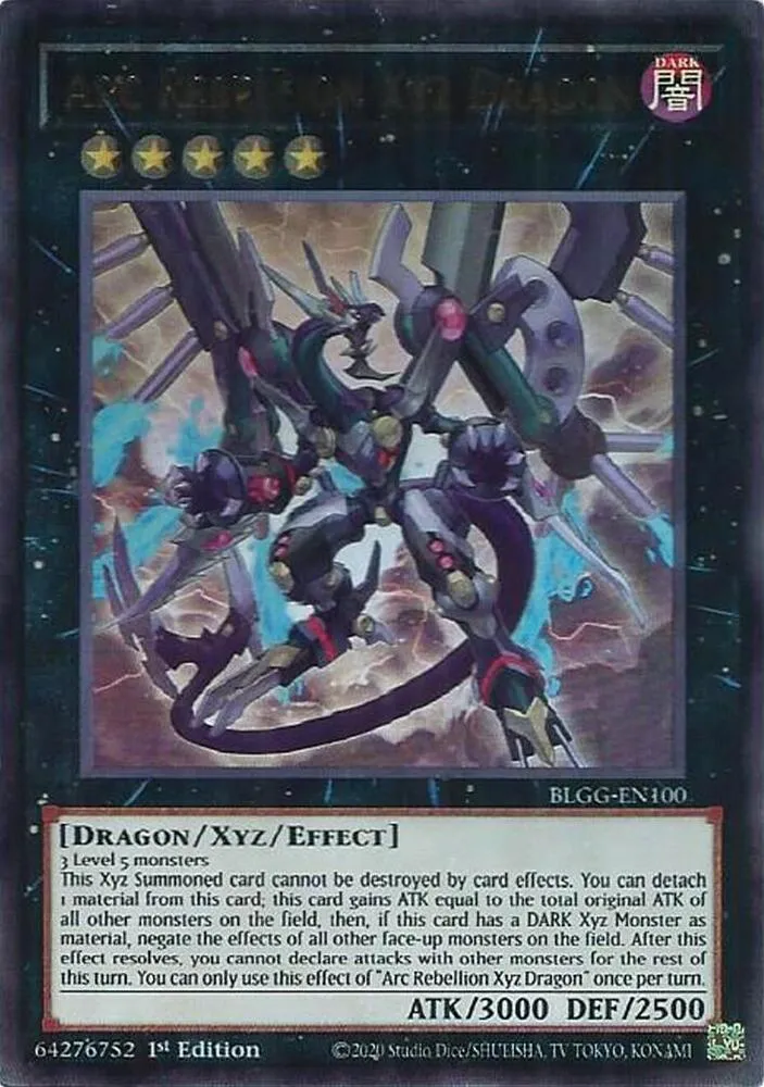 Arc Rebellion Xyz Dragon — Battles of Legend: Glorious Gallery — Yu-Gi-Oh!