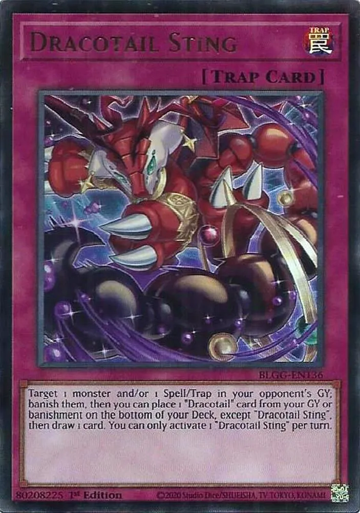 Dracotail Sting — Battles of Legend: Glorious Gallery — Yu-Gi-Oh!