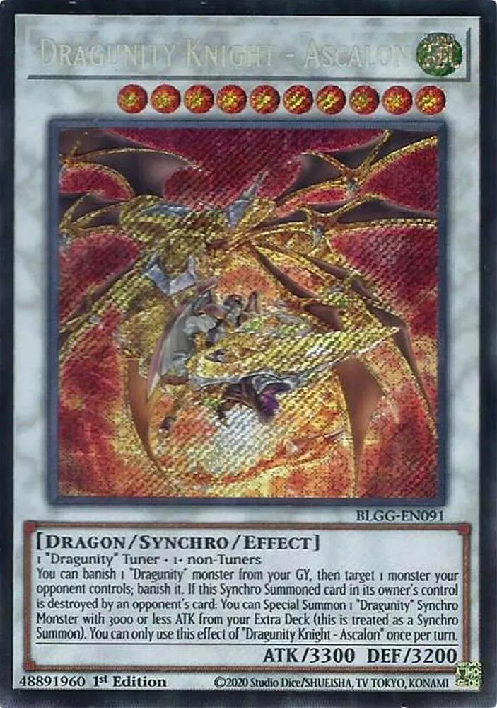 Dragunity Knight - Ascalon — Battles of Legend: Glorious Gallery — Yu-Gi-Oh!