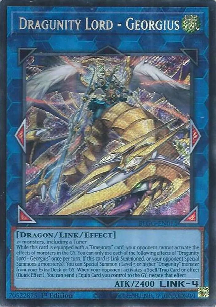 Dragunity Lord - Georgius — Battles of Legend: Glorious Gallery — Yu-Gi-Oh!