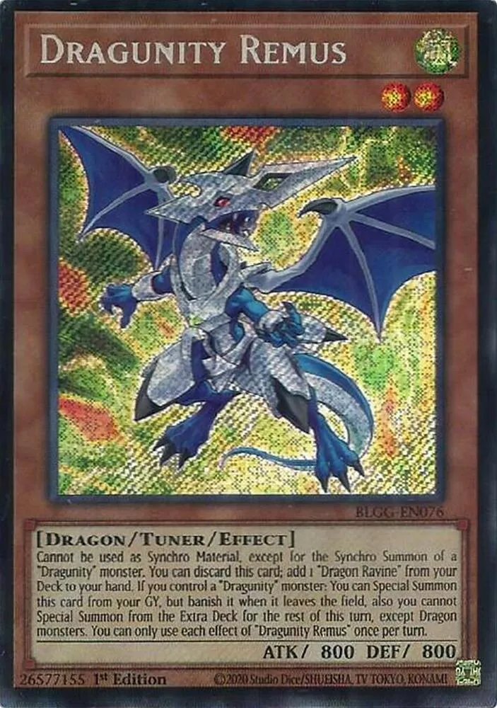 Dragunity Remus — Battles of Legend: Glorious Gallery — Yu-Gi-Oh!