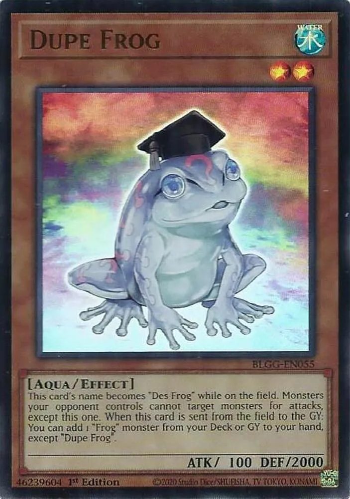 Dupe Frog — Battles of Legend: Glorious Gallery — Yu-Gi-Oh!