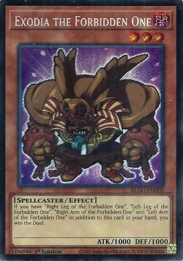 Exodia the Forbidden One — Battles of Legend: Glorious Gallery — Yu-Gi-Oh!