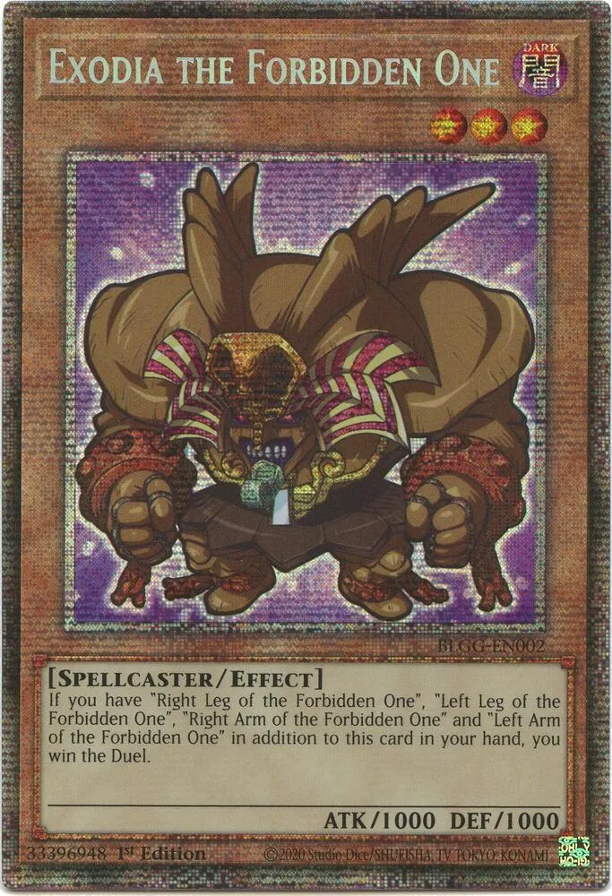 Exodia the Forbidden One — Battles of Legend: Glorious Gallery — Yu-Gi-Oh!