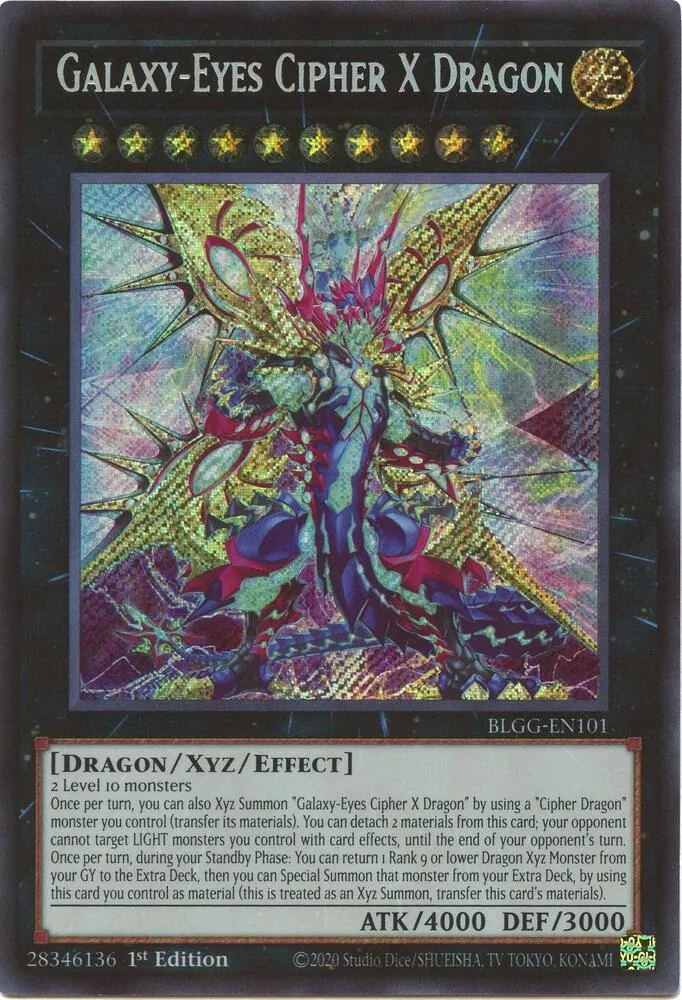 Galaxy-Eyes Cipher X Dragon — Battles of Legend: Glorious Gallery — Yu-Gi-Oh!