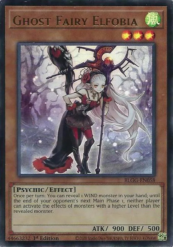 Ghost Fairy Elfobia — Battles of Legend: Glorious Gallery — Yu-Gi-Oh!