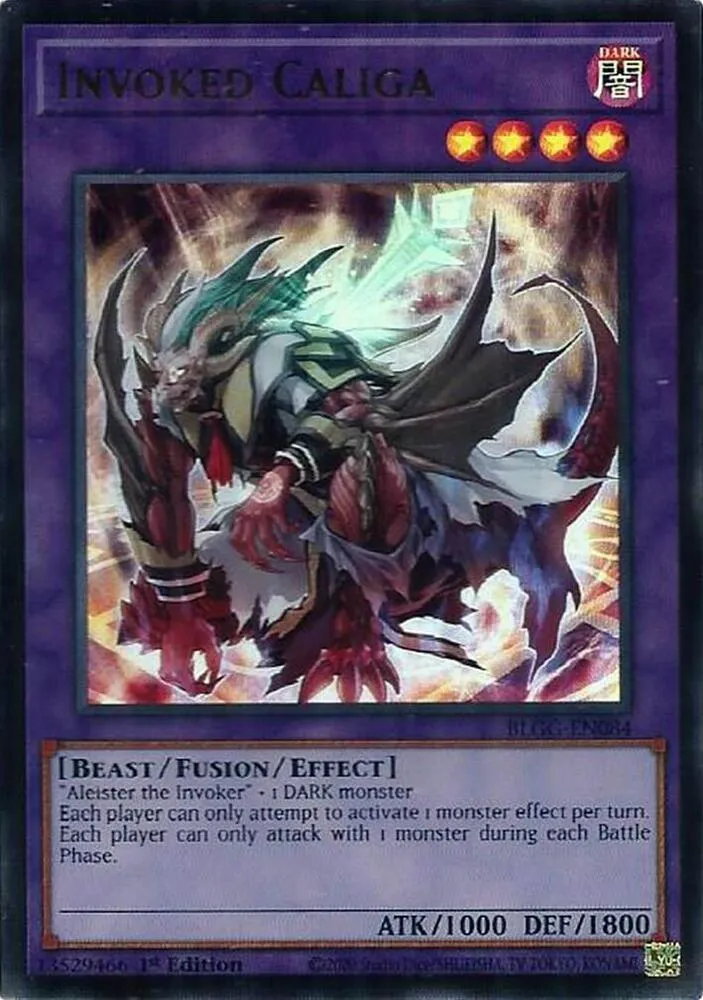 Invoked Caliga — Battles of Legend: Glorious Gallery — Yu-Gi-Oh!