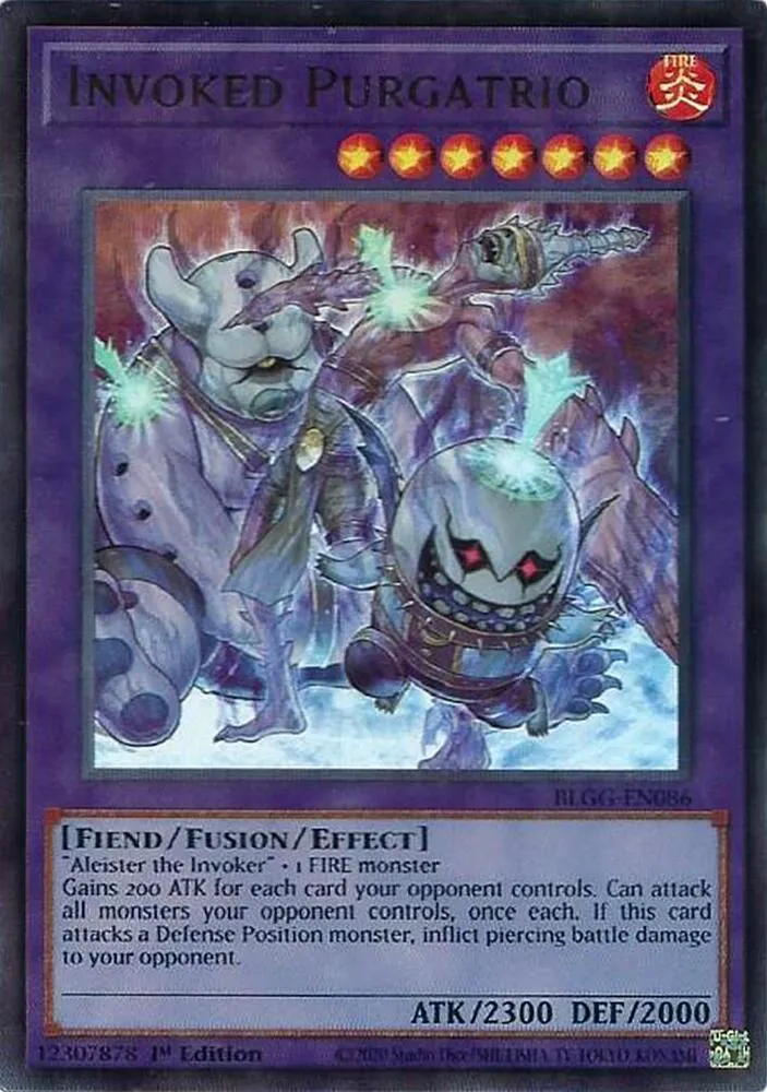 Invoked Purgatrio — Battles of Legend: Glorious Gallery — Yu-Gi-Oh!