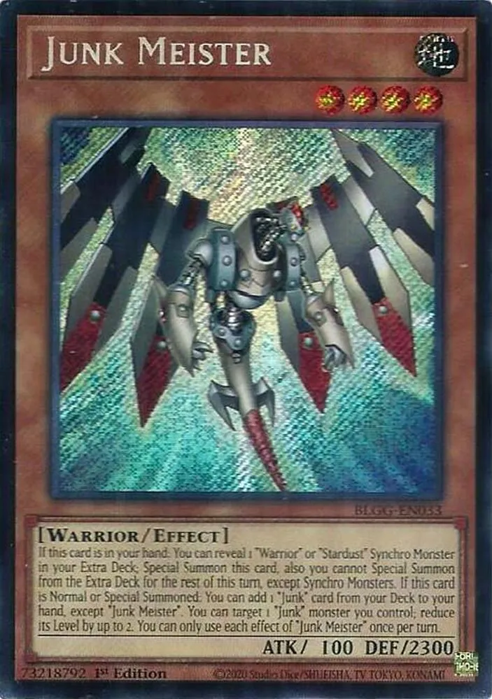 Junk Meister — Battles of Legend: Glorious Gallery — Yu-Gi-Oh!