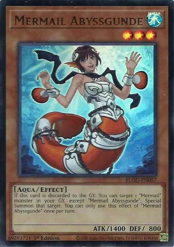 Mermail Abyssgunde — Battles of Legend: Glorious Gallery — Yu-Gi-Oh!