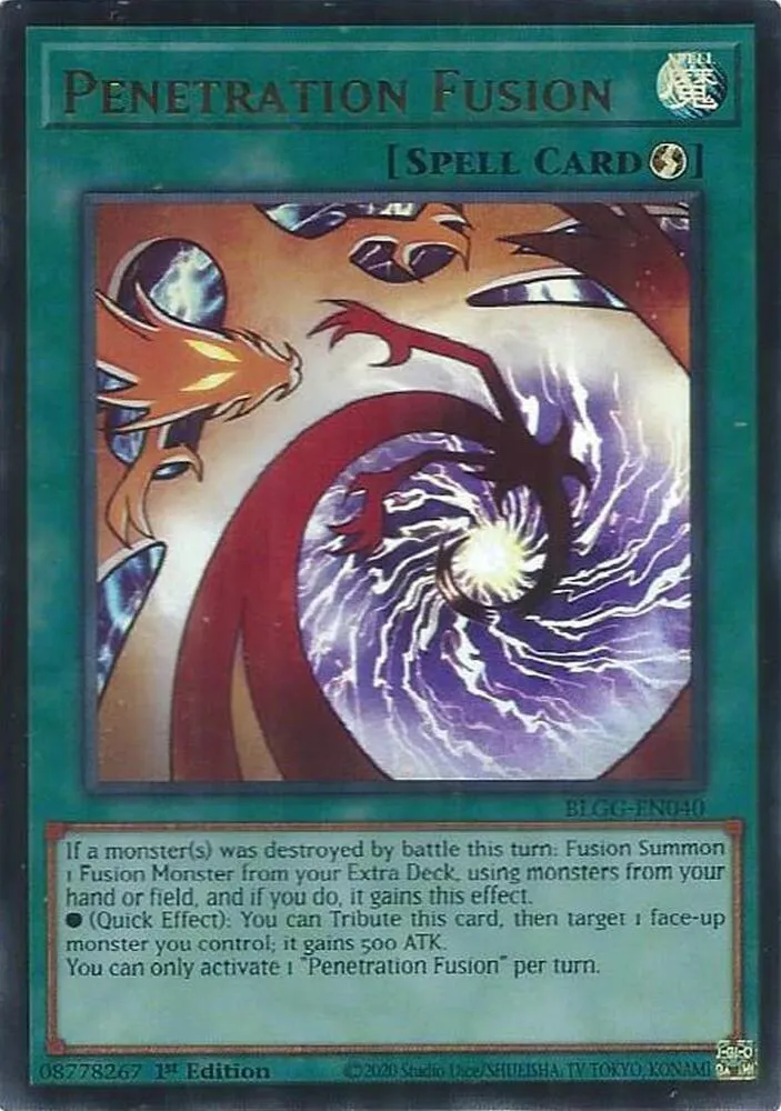 Penetration Fusion — Battles of Legend: Glorious Gallery — Yu-Gi-Oh!