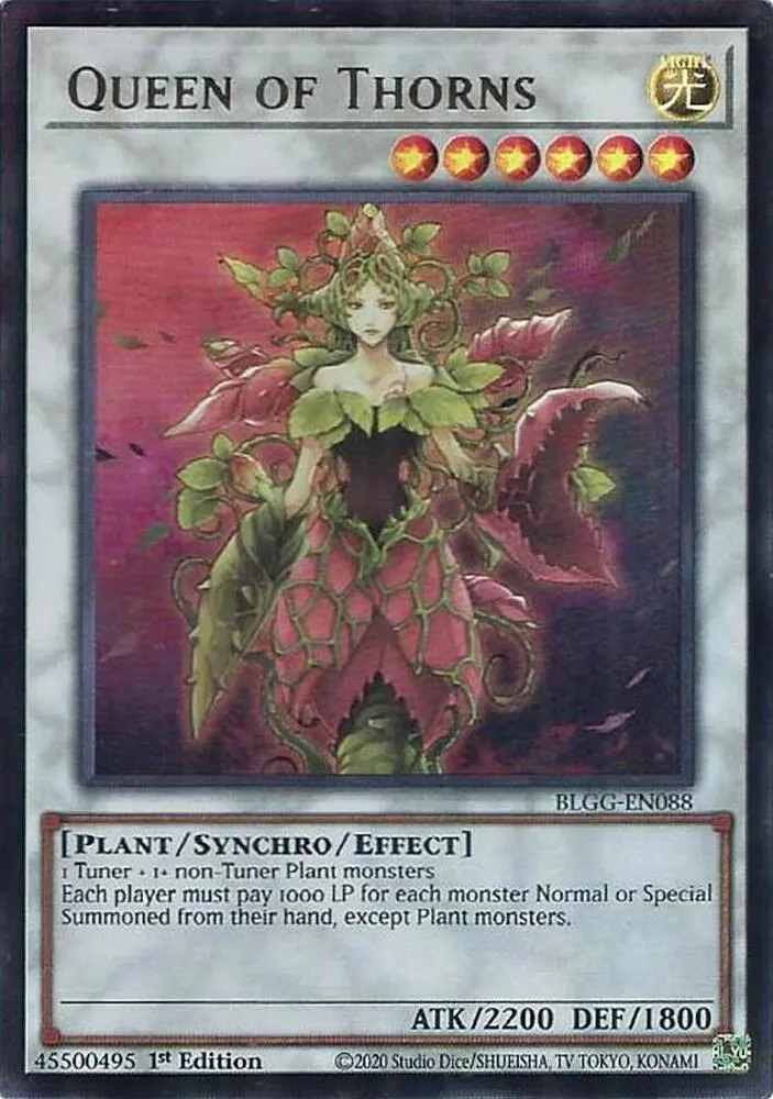 Queen of Thorns — Battles of Legend: Glorious Gallery — Yu-Gi-Oh!