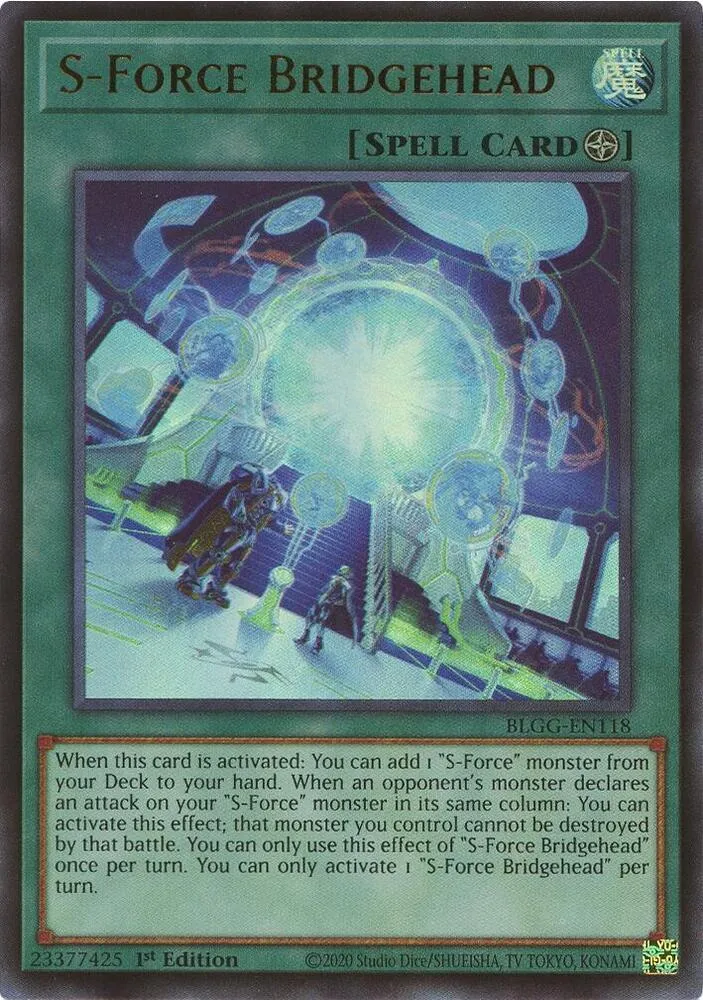 S-Force Bridgehead — Battles of Legend: Glorious Gallery — Yu-Gi-Oh!