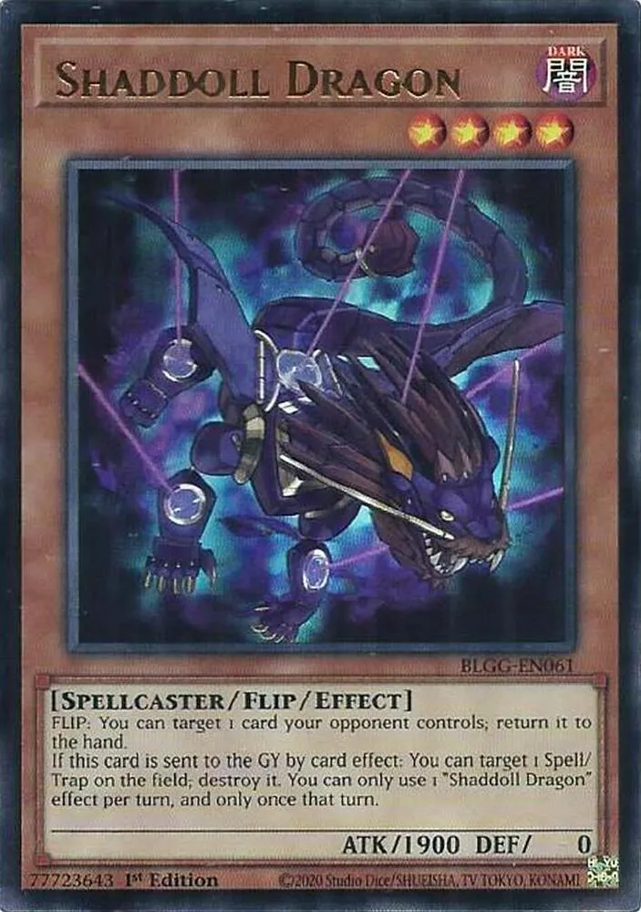 Shaddoll Dragon — Battles of Legend: Glorious Gallery — Yu-Gi-Oh!