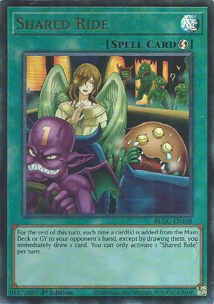 Shared Ride — Battles of Legend: Glorious Gallery — Yu-Gi-Oh!