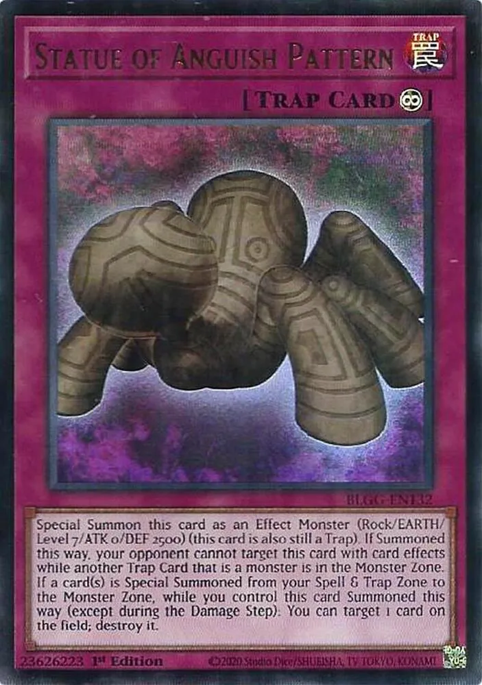Statue of Anguish Pattern — Battles of Legend: Glorious Gallery — Yu-Gi-Oh!