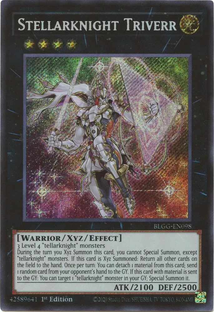 Stellarknight Triverr — Battles of Legend: Glorious Gallery — Yu-Gi-Oh!