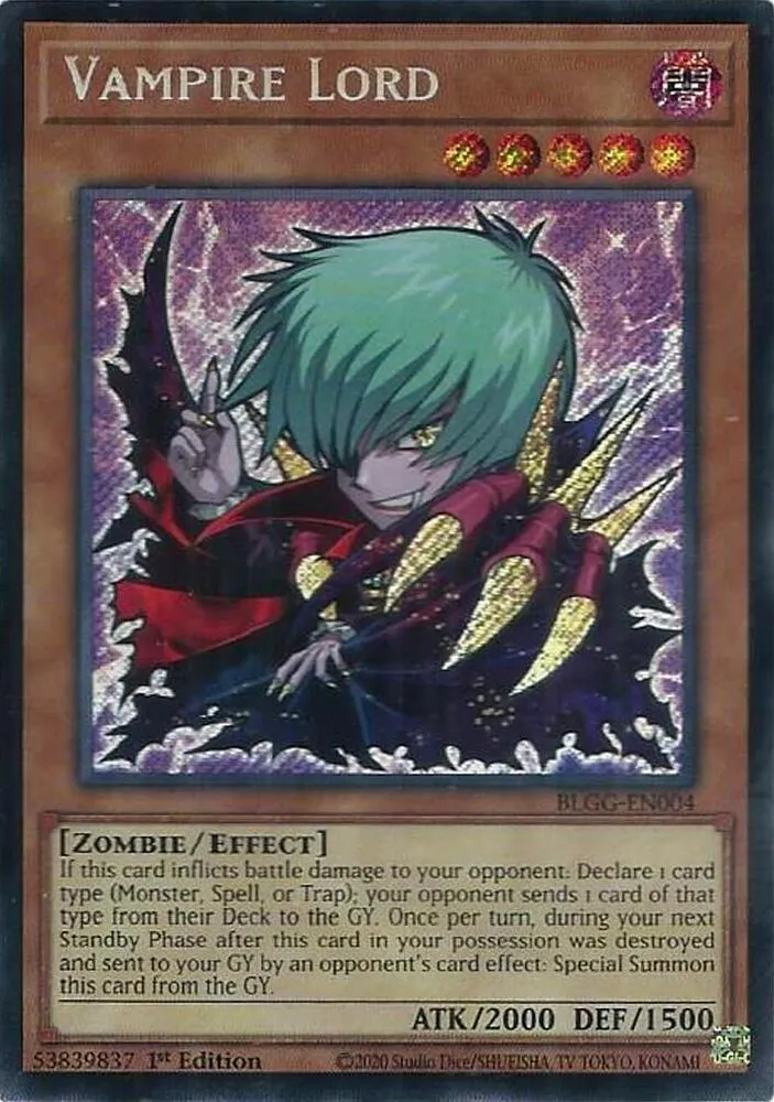 Seigneur Vampire — Battles of Legend: Glorious Gallery — Yu-Gi-Oh!