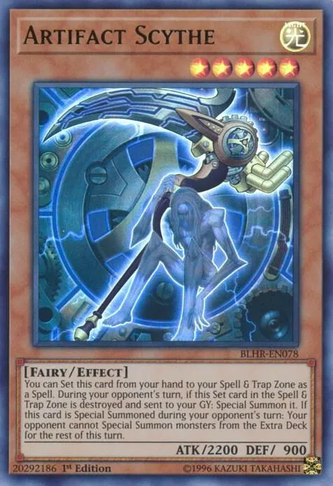 Artifact Scythe — Battles of Legend: Hero's Revenge — Yu-Gi-Oh!