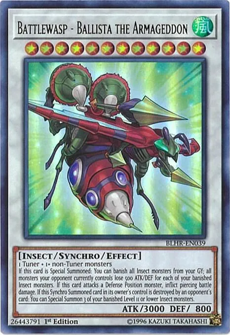 Battlewasp - Ballista the Armageddon — Battles of Legend: Hero's Revenge — Yu-Gi-Oh!
