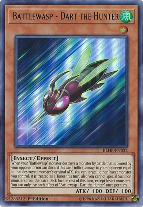 Battlewasp - Dart the Hunter — Battles of Legend: Hero's Revenge — Yu-Gi-Oh!
