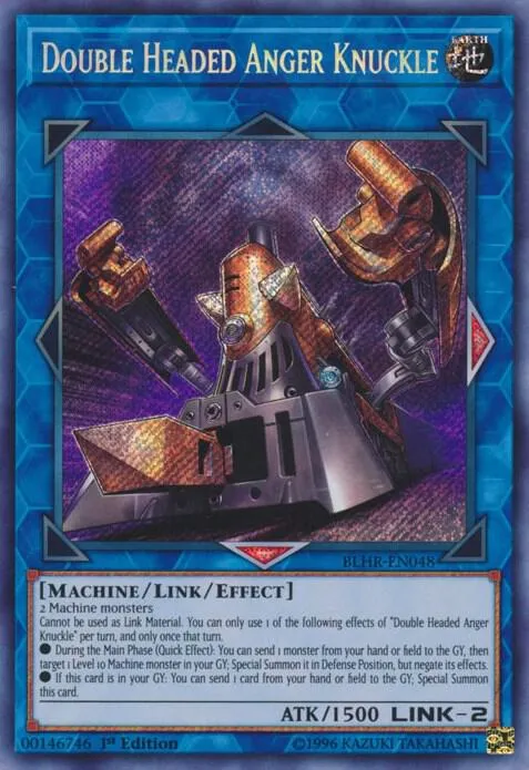 Double Headed Anger Knuckle — Battles of Legend: Hero's Revenge — Yu-Gi-Oh!