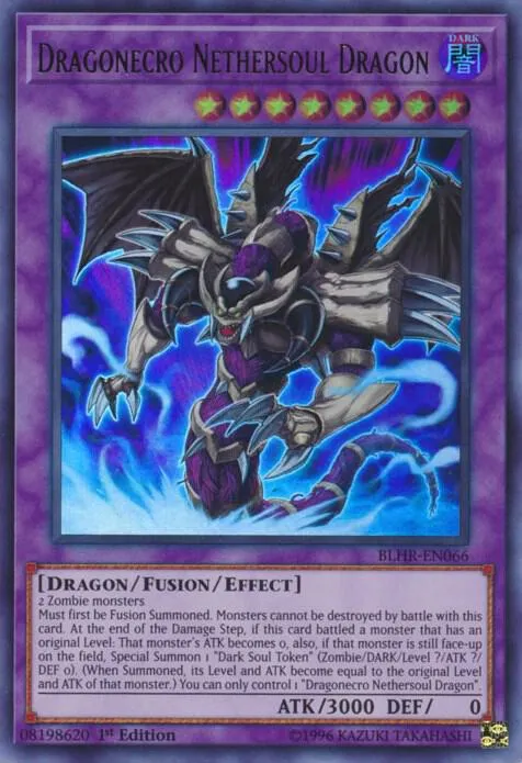 Dragonecro Nethersoul Dragon — Battles of Legend: Hero's Revenge — Yu-Gi-Oh!