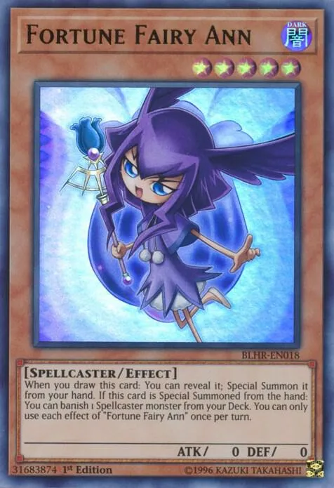 Fortune Fairy Ann — Battles of Legend: Hero's Revenge — Yu-Gi-Oh!
