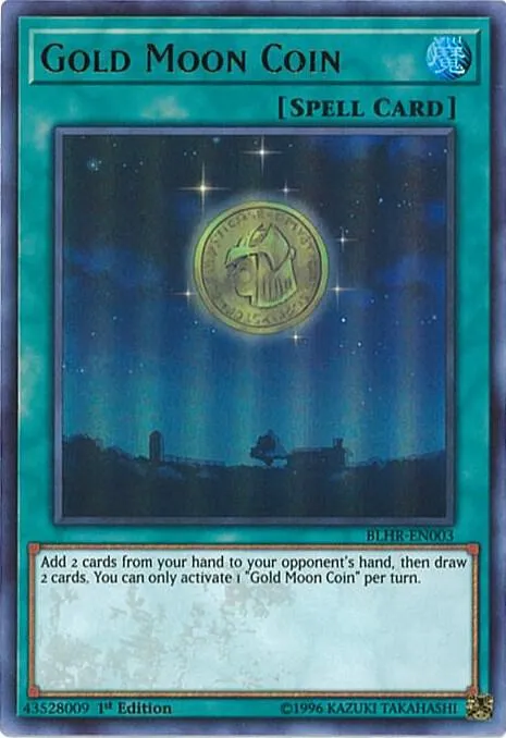 Gold Moon Coin — Battles of Legend: Hero's Revenge — Yu-Gi-Oh!