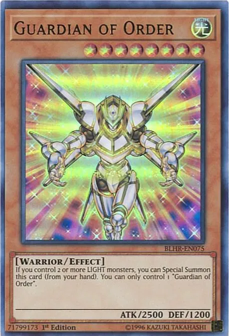 Guardian of Order — Battles of Legend: Hero's Revenge — Yu-Gi-Oh!