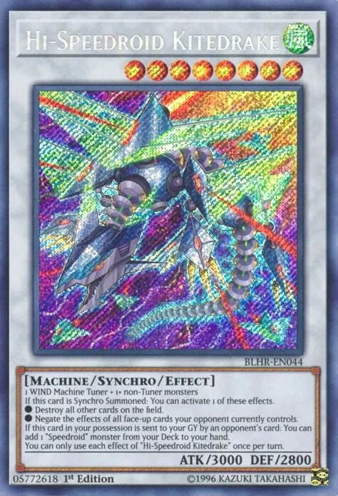 Hi-Speedroid Kitedrake — Battles of Legend: Hero's Revenge — Yu-Gi-Oh!