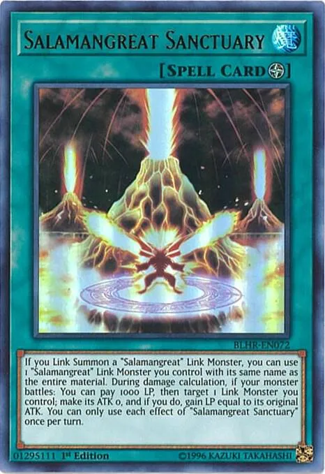 Salamangreat Sanctuary — Battles of Legend: Hero's Revenge — Yu-Gi-Oh!