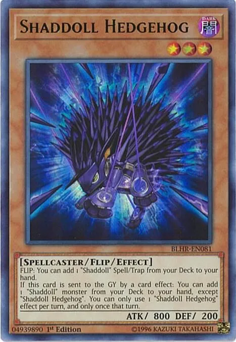 Shaddoll Hedgehog — Battles of Legend: Hero's Revenge — Yu-Gi-Oh!