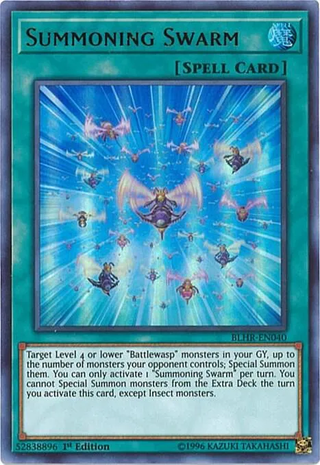 Summoning Swarm — Battles of Legend: Hero's Revenge — Yu-Gi-Oh!