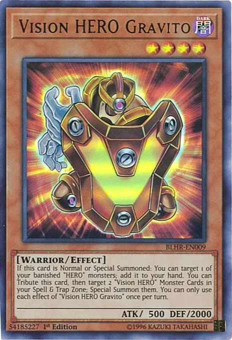 Vision HERO Gravito — Battles of Legend: Hero's Revenge — Yu-Gi-Oh!