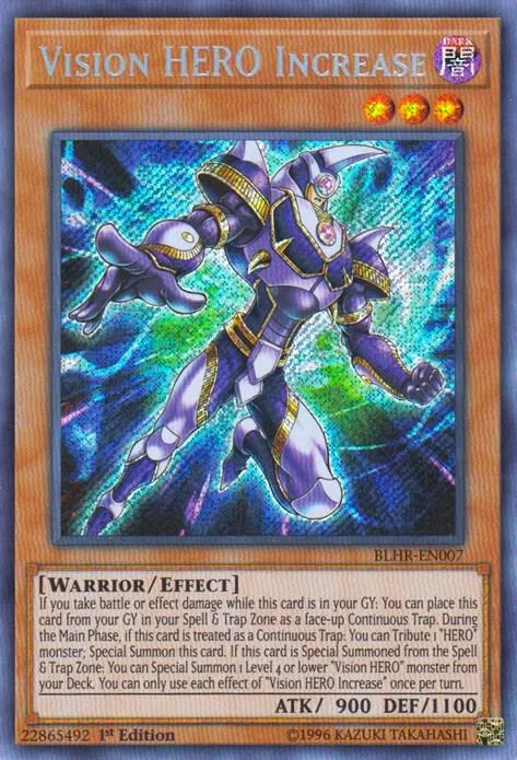 Vision HERO Increase — Battles of Legend: Hero's Revenge — Yu-Gi-Oh!