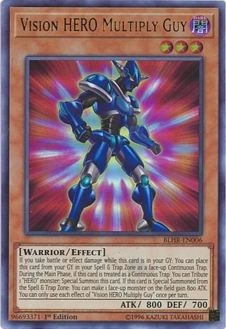 Vision HERO Multiply Guy — Battles of Legend: Hero's Revenge — Yu-Gi-Oh!