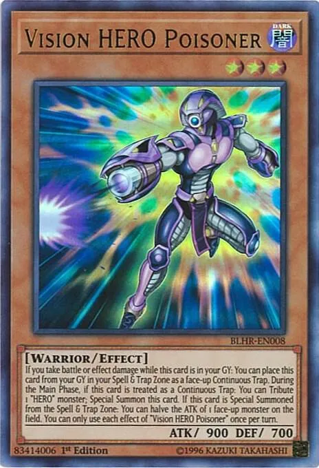 Vision HERO Poisoner — Battles of Legend: Hero's Revenge — Yu-Gi-Oh!