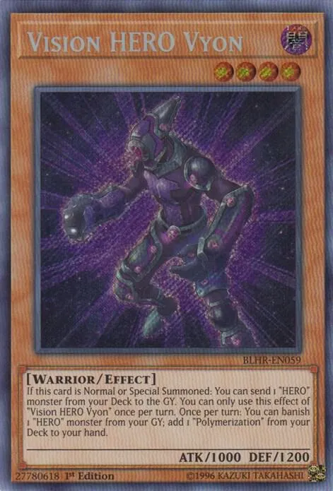 Vision HERO Vyon — Battles of Legend: Hero's Revenge — Yu-Gi-Oh!