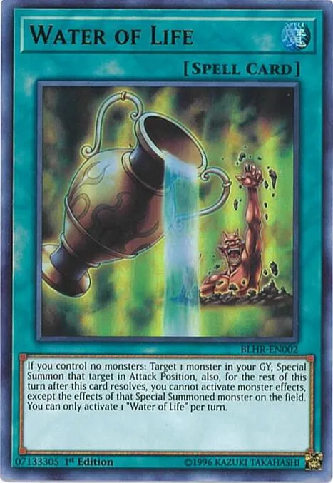 Water of Life — Battles of Legend: Hero's Revenge — Yu-Gi-Oh!