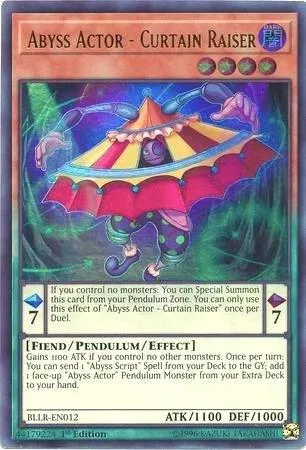 Abyss Actor - Curtain Raiser — Battles of Legend: Light's Revenge — Yu-Gi-Oh!
