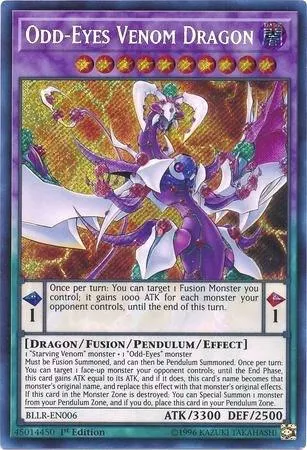 Odd-Eyes Venom Dragon — Battles of Legend: Light's Revenge — Yu-Gi-Oh!